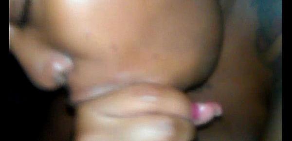  Saintlunatits big ebony tis gives BF best blowjob xxxplode in mouth